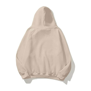 Sweat-shirt à capuche pour homme à ourlet brut, style streetwear décontracté, coupe ample moderne, pull à manches longues, haut de mode, vêtements personnalisés, vente en gros - Product Image 2