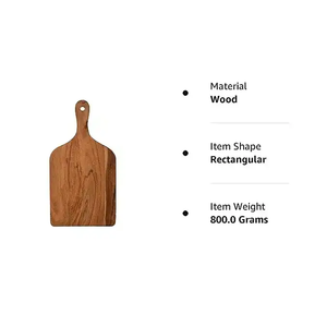 Planche à découper en bois d'acacia pour la cuisine, idéale pour les dîners de Noël à la maison - Offre Spéciale - Product Image 6
