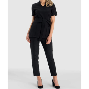 Uniforme de salón de belleza personalizado, nuevo y moderno, túnica para manicura, uniforme de spa, uniforme para mujer, túnica de belleza, uniformes para clínica estética - Product Image 1