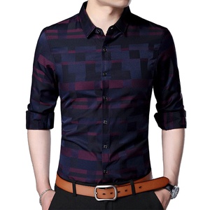 Nouvelle chemise à la mode pour hommes, Design décontracté, Logo personnalisé, 100% coton, bon marché, prix Premium, vente en gros, OEM, meilleure vente pour le Style masculin - Product Image 1