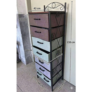 Étagère de rangement en métal à 7 niveaux - Product Image 5