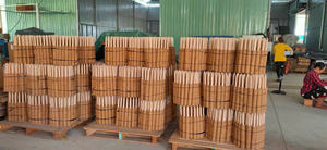 Poteaux en fibre de coco de qualité supérieure conçus pour soutenir les plantes grimpantes, améliorer la structure de croissance et embellir naturellement l'esthétique du jardin. - Product Image 4