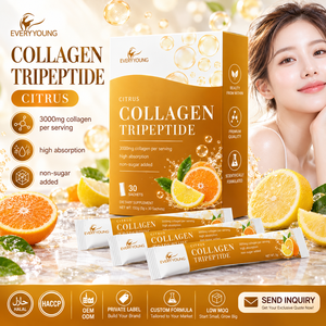 Tabletas Masticables de Colágeno de Grado Alimenticio Beauty Blend, con Vitamina C, Extractos de Frutas, Semillas de Uva y Melón, para la Salud de la Piel - Product Image 1