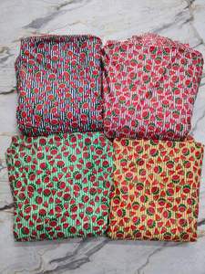 Tela Popelina 100% Algodón Peinado, Ligera, Transpirable, Absorbente de Humedad, Ecológica, Orgánica, Estampada en Varios Colores para Niñas - Product Image 3