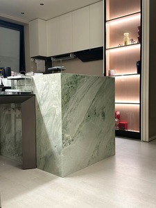MiyaStone - Losa de Cuarzo Turquesa Impresa en 3D para Proyectos de Construcción de Hoteles, Venta al por Mayor - Product Image 2