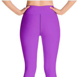 Leggings pour femmes à taille haute personnalisés pour le fitness et l'entraînement, leggings pour femmes de couleur unie, fournisseur en gros - Product Image 6