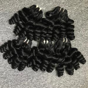 Extensiones onduladas oceánicas de pelo Remy alineado con cutícula de pelo crudo de la mejor calidad - Product Image 5