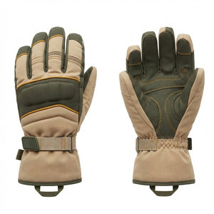 Guantes de esquí avanzados para invierno, resistentes al agua, con aislamiento, agarre seguro en la palma, forro interior suave y muñequera ajustable - Product Image 1