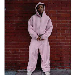 Chándales Lisos para Mujer, Chándal de Alta Calidad y Peso Pesado, Color Rosa, Chándales Unisex para Damas - Product Image 6