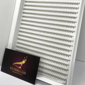 ขนตาปลอมแบบพัดสำเร็จรูป 4 มิติ ก้านยาว ก้านสั้น ขนตาปลอมแบบพัดขนาดใหญ่พิเศษ XL ถาดขนตาแบบแคบ ต่อขนตาแบบพัดสำเร็จรูปเพิ่มวอลลุ่ม - Product Image 1