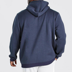 Sudadera con Capucha de Invierno, Oversize, de Felpa Gruesa 100% Algodón, con Estampado Serigrafiado Personalizable, Estilo Urbano Vintage con Pedrería - Product Image 2