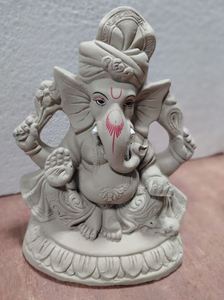 Ídolo de Ganesha Religioso Hecho a Mano, Decoración para Templo, Decoración para Sala de Oración, de Fabricante Indio a Precio de Mayoreo - Product Image 3
