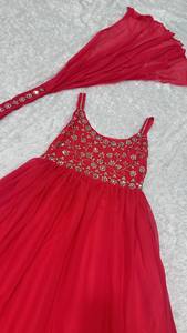 Robe Anarkali en Georgette à Paillettes Attrayante avec Dupatta, Tenue de Soirée, Prix de Gros, Vêtement Ethnique - Product Image 6