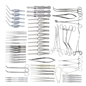 ชุดเครื่องมือผ่าตัดหลอดเลือด Ariston International AI-Vascular Surgery Set-07 ชุดอุปกรณ์ผ่าตัดหลอดเลือดพร้อมที่หนีบ  เครื่องมือผ่าตัดหลอดเลือดแดงที่มีความแม่นยำ ได้รับการรับรองมาตรฐาน CE พร้อมคู่มือการใช้งาน - Product Image 1