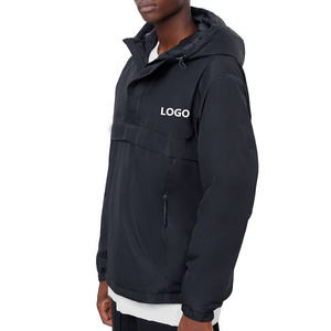High Quality <b>Men's</b> Reversible Hooded Windbreaker <b>Jacket</b> 100% Polyester Custom Logo Breathable Outdoor Windproof Rain Resistant - Product Image 6