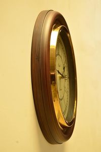 Wooden <b>Wall</b> <b>Clock</b> for Home <b>Decor</b> Silent Non Ticking <b>Decorative</b> <b>Wall</b> <b>Clock</b> for Living Room Bedroom Office Kitchen - Product Image 3