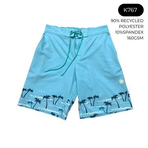 Customized Adults Men Solid Sublimation Printed Swimwear <b>Boxer</b> Brief Surf Swim Pants Trunks ShortBest Sale Summer Floral Men's - Product Image 3