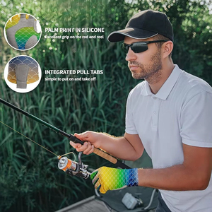 Guantes de Pesca Inteligentes con Calefacción, Transpirables, Antideslizantes, de Poliéster, Compatibles con Pantalla Táctil, Cierre de Gancho y Bucle, Novedad 2025 - Product Image 6