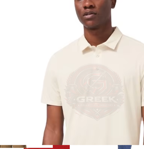 Tissu jersey uni haut de gamme pour chemises homme, mélange coton-polyester, logo personnalisé, anti-plis, pour tenues décontractées, de bureau, de golf et uniformes - Product Image 6