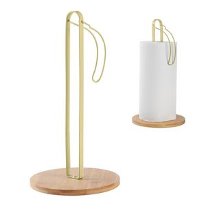 Portarrollos de Papel de Madera de Última Tendencia con Opción de Logotipo Personalizado, Elegante y Duradero, Acabado en Nogal Natural - Product Image 4