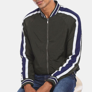 Top Trending Outfit New Arrival <b>Men's</b> Bomber <b>Jackets</b> 100% Cotton Filling Material <b>Long</b> Sleeve Oversize Bomber <b>Jackets</b> For <b>Men</b> - Product Image 3