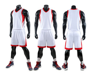 Uniforme de Baloncesto Personalizado con Impresión, para Hombres, Niños y Jóvenes, Reversible, de Malla Transpirable, Uniforme de Equipo de Baloncesto - Product Image 3