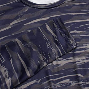 T-shirt à manches longues en coton pour homme, col rond, décontracté, idéal pour le printemps - Product Image 6