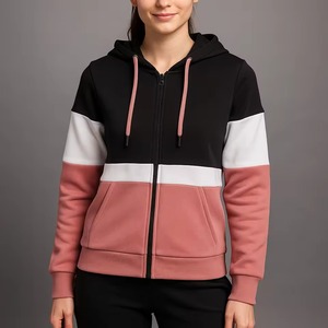Sudadera con Capucha Extra Grande de Edición Limitada para Mujer, Estilo Urbano de Invierno, Forrada, de Spandex/Algodón, Cómoda y Lujosa - Product Image 3