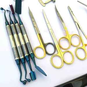 Kit PRF dentaire, ensemble de micro-chirurgie orale avec porte-aiguille chirurgical et implant pour des procédures régénératives de précision par Dentavex - Product Image 2