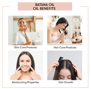 น้ำมันบาตานะออร์แกนิค 50 มล. น้ำมันหอมระเหยธรรมชาติสำหรับบำรุงเส้นผม ช่วยเร่งการเจริญเติบโต ป้องกันผมร่วง บำรุงเส้นผมให้แข็งแรง จำหน่ายแบบขายส่ง - Product Image 3