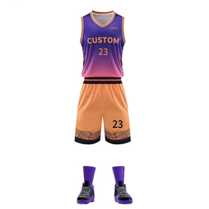 Unisex Custom Team Basketball Dry Jersey Wholesale Sports Clothing Breathable <b>Plus</b> <b>Size</b> Uniforms Cool Sublimation Anti-UV Quick - Product Image 6