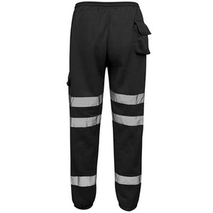 Pantalon de travail réfléchissant haute visibilité pour homme, noir, cargo, jogger, pantalon de sécurité multi-poches, vêtements de travail de construction, pantalon de survêtement - Product Image 3