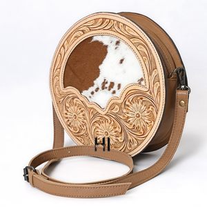 Bolso de Cuero Estilo Bohemio de la Mejor Calidad, con Correas de Cuero – Elegante Bolso Estilo Western - Product Image 3