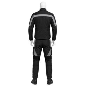 Conjunto de Motocicleta Negro y Gris para Hombre, Chaqueta y Pantalones de Motocicleta, Traje de Protección para Motociclistas, Equipo de Motociclista Resistente, Ropa de Carreras para Exteriores - Product Image 2