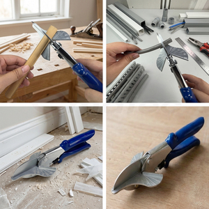 Cisaille à onglet robuste pour PVC, outil de coupe multi-usages pour moulures et garnitures, cisaille à onglet multifonctionnelle, outils à main fabriqués à Taïwan - Product Image 3