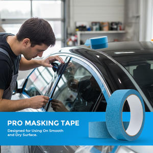 Ruban de marquage bleu Clayton Car Care 3CM, ruban large pour le detailing automobile, idéal pour la peinture, la carrosserie et les réparations - Product Image 6
