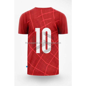 High Quality Breathable <b>Soccer</b> Jersey Custom Low MOQ Tops Shirts Men's Women's Sublimation Football Jersey Polyester Spandex OEM - Product Image 6
