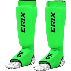 Protectores de Piernas y Empeines para Kickboxing, MMA y Muay Thai, con Material de Spandex, Marco Metálico, Cierre de Gancho y Bucle, Lavables - Product Image 2