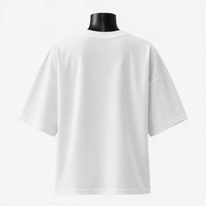 Women's <b>White</b> Solid Crew Neck Short Sleeve Regular Fit 100% Cotton Jersey Casual Breathable 200g <b>Crop</b> <b>Top</b> Spring Summer Style - Product Image 2