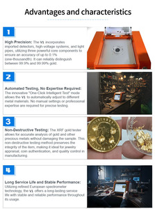 El Mejor Probador Electrónico de Oro y Plata y Detector de Oro de Alta Precisión, Dispositivo Electrónico de Alta Precisión - Product Image 5