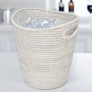 Fournisseur vietnamien de refroidisseurs à vin en rotin de qualité supérieure, bacs à boissons tissés à la main, seaux à boissons. - Product Image 6