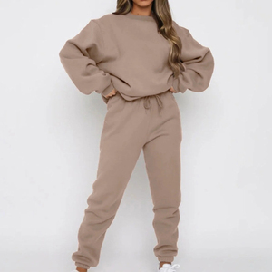 Traje de jogging para mujer al por mayor, superventas, duradero, de alta calidad, antiencogimiento, antipilling, de secado rápido, con personalización. - Product Image 3