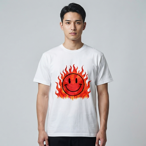 เสื้อยืดลายกราฟิกแบบกำหนดเอง สไตล์วินเทจใหม่ ลุคสตรีทแวร์ แขนสั้น ผ้าคอตตอนเจอร์ซีย์ สำหรับทุกเพศ สวมใส่สบาย - Product Image 4