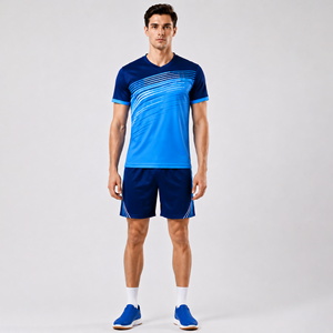 Tenue de volley-ball de qualité supérieure, impression par sublimation, tissu respirant, maillots et shorts personnalisés pour équipe, durabilité, confort, OEM - Product Image 1