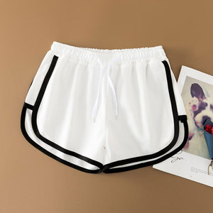 Shorts de course et de yoga fluides pour femmes Wearpex, respirants, séchage rapide, écologiques, 100 % polyester micro-extensible, taille mi-haute avec cordon de serrage - Product Image 5