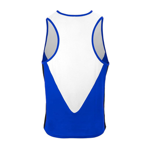 Uniforme de boxe en polyester de qualité supérieure pour adultes, col rond, sans manches, pour compétition de kickboxing, service OEM - Product Image 4