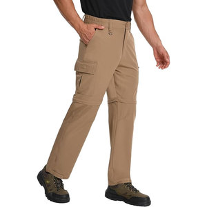 Pantalones Cargo Solid Trader Ultimate Comfort, Diseño Convertible 2 en 1, Multibolsillos, Corte Regular, Estilo Casual para Exteriores y Uso Diario - Product Image 1