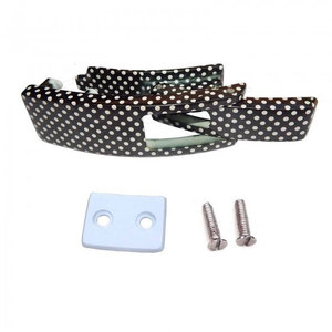 Sangle réglable avancée en acier inoxydable et fer, système rapide, robuste, portable, pour haltérophilie, accessoire de gym, boucle à levier - Product Image 1