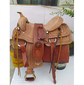 Silla de Montar Western Ligera de Calidad Premium para Caballos, Silla de Carreras Inglesa, Diseño Plegable - Product Image 1