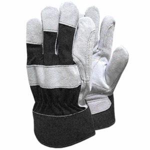 Cowhide Split Leather 11 oz Winter Safety <b>Gloves</b> High Quality Non-Slip Waterproof Adjustable Wristband Powder-Free <b>Driver</b> Rigger - Product Image 1